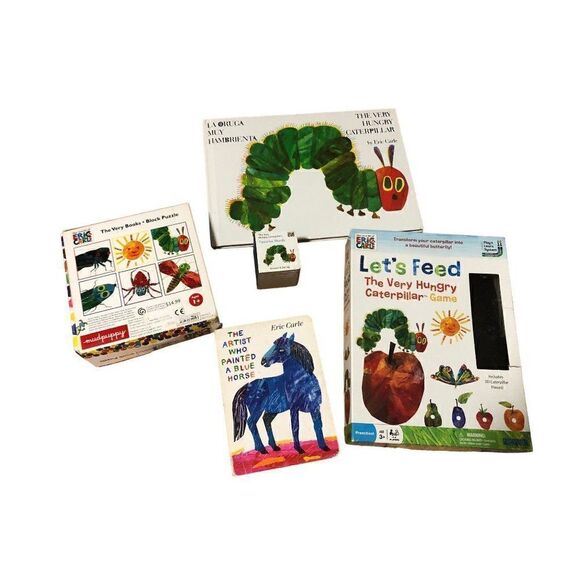 Eric Karl Board Books Set Hungry Caterpillar - Picture 1 of 7